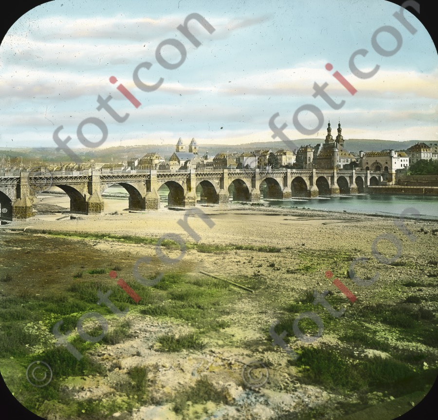 Die Balduinbrücke | The Baldwin bridge - Foto simon-195-006.jpg | foticon.de - Bilddatenbank für Motive aus Geschichte und Kultur